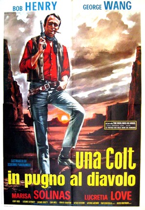 Una colt in pugno al diavolo - Italian Movie Poster (thumbnail)