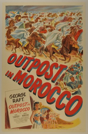 Outpost in Morocco - Movie Poster (thumbnail)
