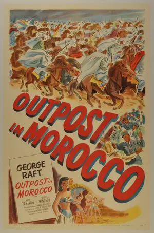 Outpost in Morocco - Movie Poster (thumbnail)