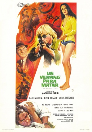 Un verano para matar - Spanish Movie Poster (thumbnail)