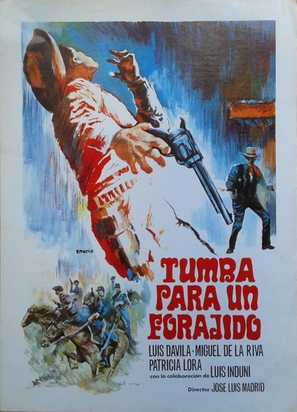 Tumba para un forajido - Spanish Movie Poster (thumbnail)