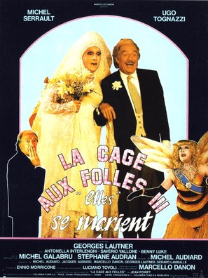 La cage aux folles 3 - &#039;Elles&#039; se marient - French Movie Poster (thumbnail)