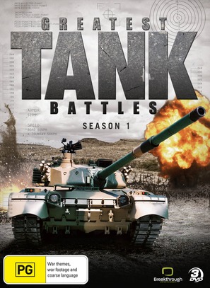 &quot;Greatest Tank Battles&quot; - Australian DVD movie cover (thumbnail)