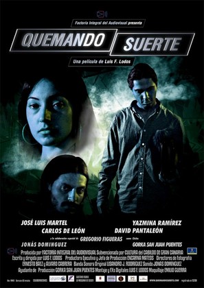 Quemando suerte - Spanish Movie Poster (thumbnail)