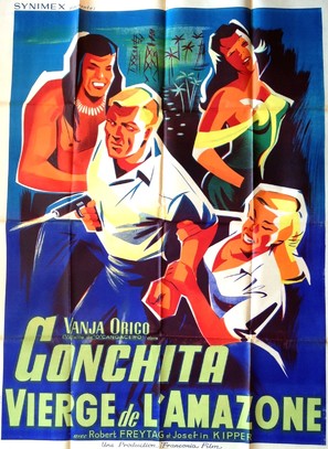 Conchita und der Ingenieur - French Movie Poster (thumbnail)