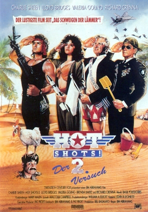 Hot Shots! Part Deux - German Movie Poster (thumbnail)