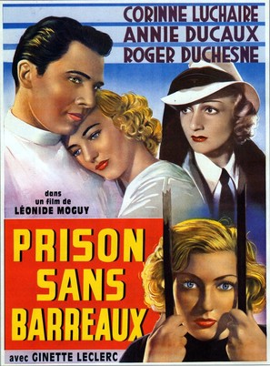 Prison sans barreaux - French Movie Poster (thumbnail)