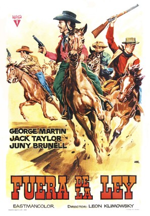 Fuera de la ley - Spanish Movie Poster (thumbnail)