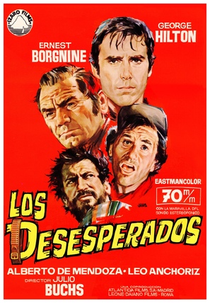 Los desesperados - Spanish Movie Poster (thumbnail)