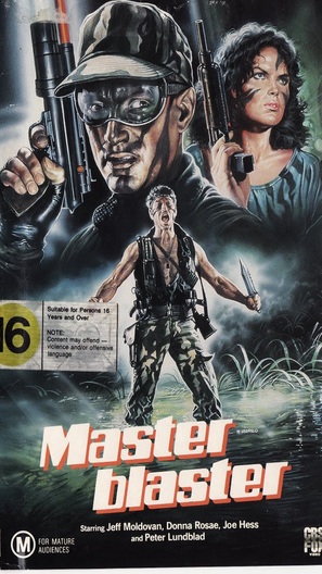 Masterblaster - New Zealand VHS movie cover (thumbnail)