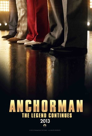 Anchorman 2: The Legend Continues - Movie Poster (thumbnail)