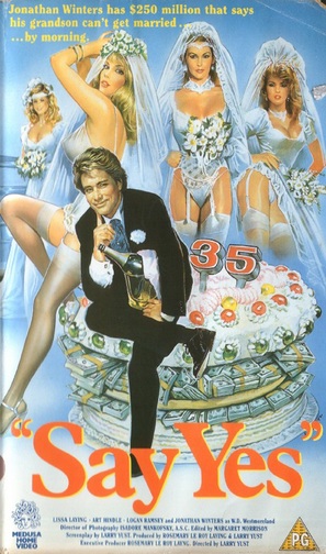 Say Yes - British VHS movie cover (thumbnail)
