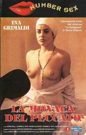 La monaca del peccato - Italian VHS movie cover (thumbnail)