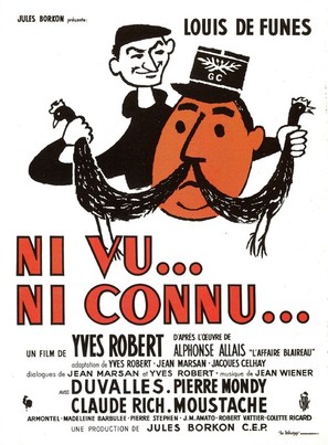 Ni vu, ni connu - French Movie Poster (thumbnail)