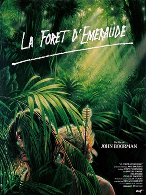 The Emerald Forest - French Movie Poster (thumbnail)