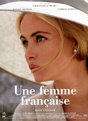 Une femme fran&ccedil;aise - French Movie Poster (thumbnail)