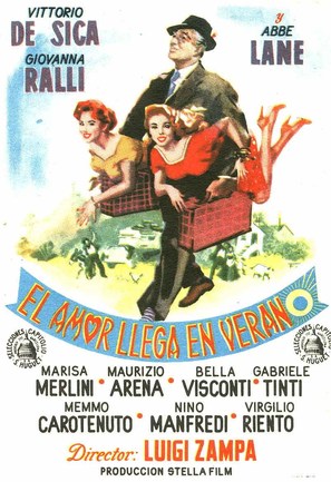 Tempo di villeggiatura - Spanish Movie Poster (thumbnail)