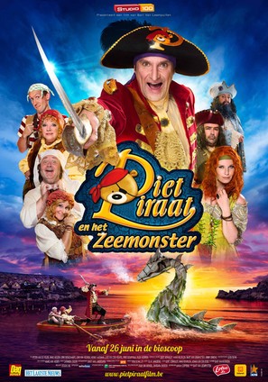 Piet Piraat en het Zeemonster - Belgian Movie Poster (thumbnail)