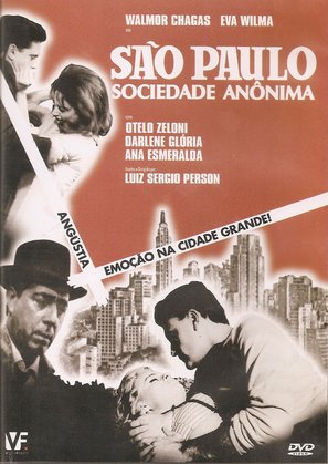 S&atilde;o Paulo, Sociedade An&ocirc;nima - Brazilian DVD movie cover (thumbnail)