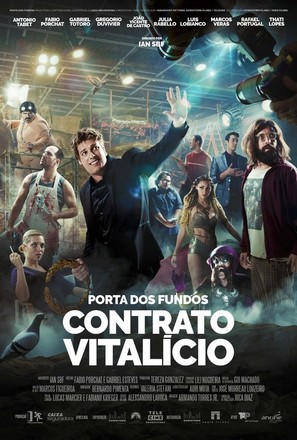 Porta dos Fundos: Contrato Vital&iacute;cio - Brazilian Movie Poster (thumbnail)