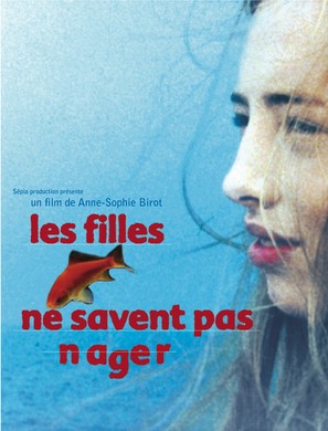 Les filles ne savent pas nager - French Movie Poster (thumbnail)