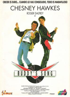 Buddy&#039;s Song - Spanish Movie Poster (thumbnail)