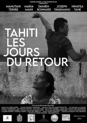 Tahiti les jours du retour - French Movie Poster (thumbnail)