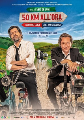 Cinquanta km all&#039;ora - Italian Movie Poster (thumbnail)