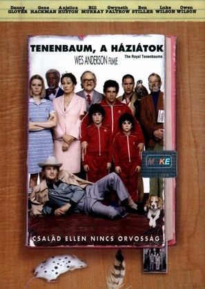 The Royal Tenenbaums - Hungarian DVD movie cover (thumbnail)