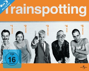 Trainspotting - German Blu-Ray movie cover (thumbnail)