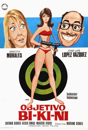 Objetivo: bi-ki-ni - Spanish Movie Poster (thumbnail)