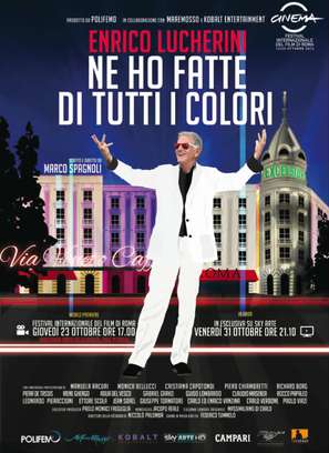 Enrico Lucherini: Ne ho fatte di tutti i colori - Italian Movie Poster (thumbnail)