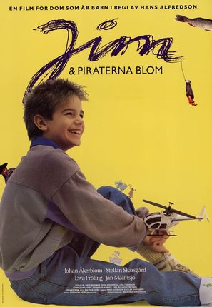 Jim &amp; piraterna Blom - Swedish Movie Poster (thumbnail)