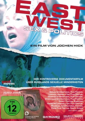 East/West - Sex &amp; Politics - German Movie Cover (thumbnail)