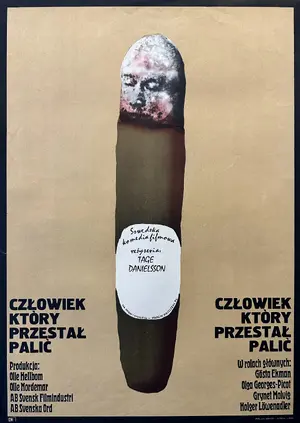 Mannen som slutade röka Poster