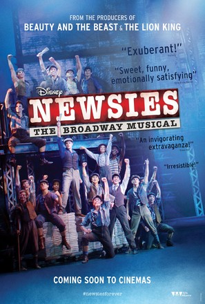 Disney&#039;s Newsies the Broadway Musical - Movie Poster (thumbnail)