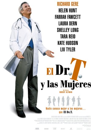 Dr. T &amp; the Women - Spanish Movie Poster (thumbnail)