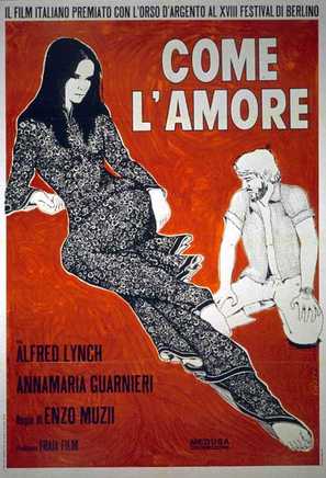 Come l&#039;amore - Italian Movie Poster (thumbnail)