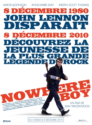 Nowhere Boy - French Movie Poster (thumbnail)