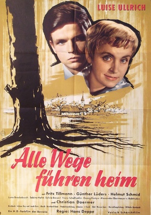 Alle Wege f&uuml;hren heim - German Movie Poster (thumbnail)