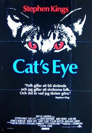 Cat&#039;s Eye - Swedish Movie Poster (thumbnail)