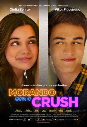 Morando com o Crush - Brazilian Movie Poster (thumbnail)