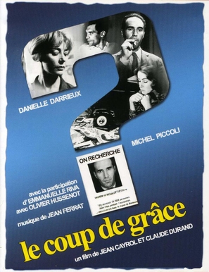 Le coup de gr&acirc;ce - French DVD movie cover (thumbnail)