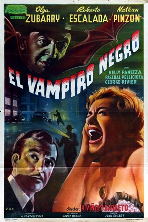 El vampiro negro - Argentinian Movie Poster (thumbnail)