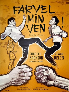 Adieu l&#039;ami - Danish Movie Poster (thumbnail)