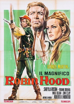 Il magnifico Robin Hood - Italian Movie Poster (thumbnail)