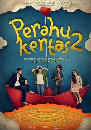 Perahu kertas 2 - Indonesian Movie Poster (thumbnail)