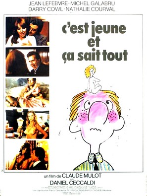 C&#039;est jeune et &ccedil;a sait tout! - French Movie Poster (thumbnail)