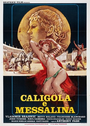 Caligula et Messaline - Italian Movie Poster (thumbnail)