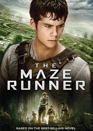 The Maze Runner - DVD movie cover (thumbnail)